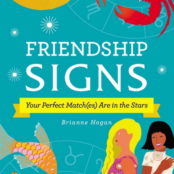 Simon & Schuster Accents Friendship Signs Your Perfect Matches Are In The Stars Book Poshmark